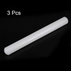 sourcing map 3pcs Fondant Rolling Pin PP 33cm x 3.5cm