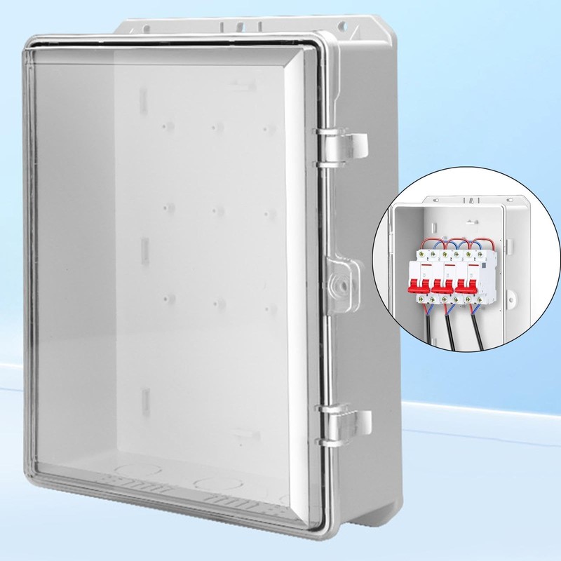Amagogo Electrical Junction Box Electric Meters Box Instrument Case Rainproof