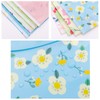 Oaygat 12PCS A4 Files Folder Floral Document Bag PP Envelope