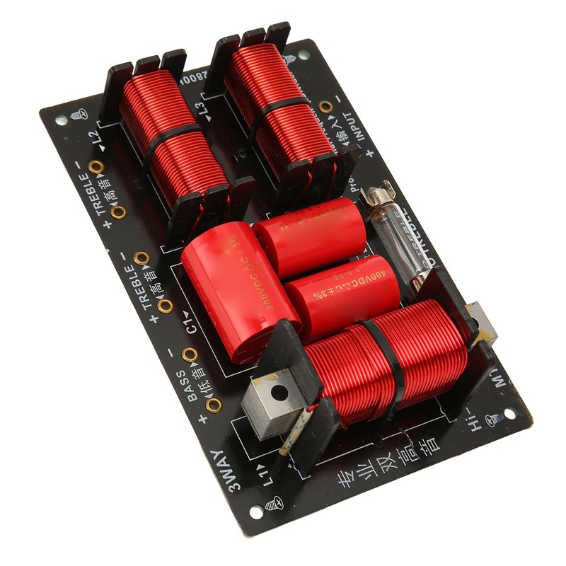 400W Speaker Frequency Splitter, 3 Way 2 Unit HiFi Audio