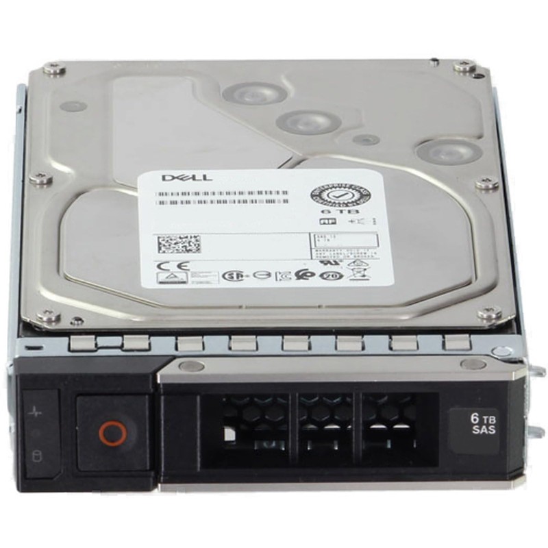 Dell 6TB 7.2K 12Gbps NL SAS 3.5 HDD 512e (Renewed)