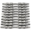 10Pcs Square Screwdriver Bits DoubleEnd Electric Magnetic Industrial Supplies 6.35mm