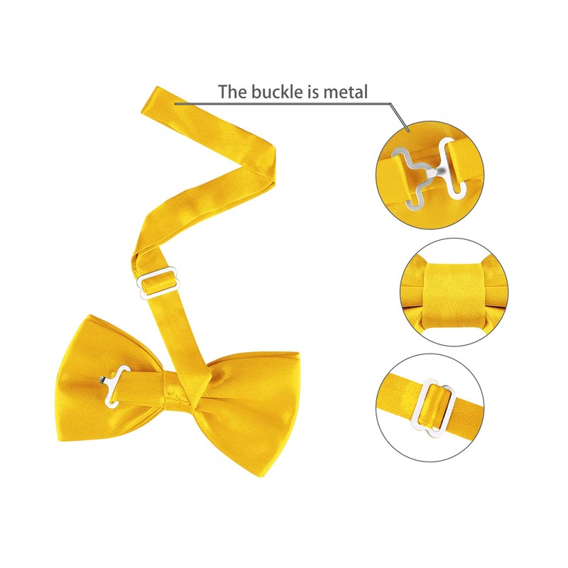 Allegra K Men's Bowtie, Bowtie, Ribbon, Formal, Wedding, School Entrance
