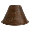 Premier Copper Products SH-L300DB Hand Hammered Copper 7-Inch Cone Pendant