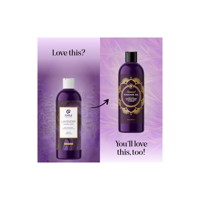 Bubble Bath for Women, Men and Teens - Lavender Hybrid,