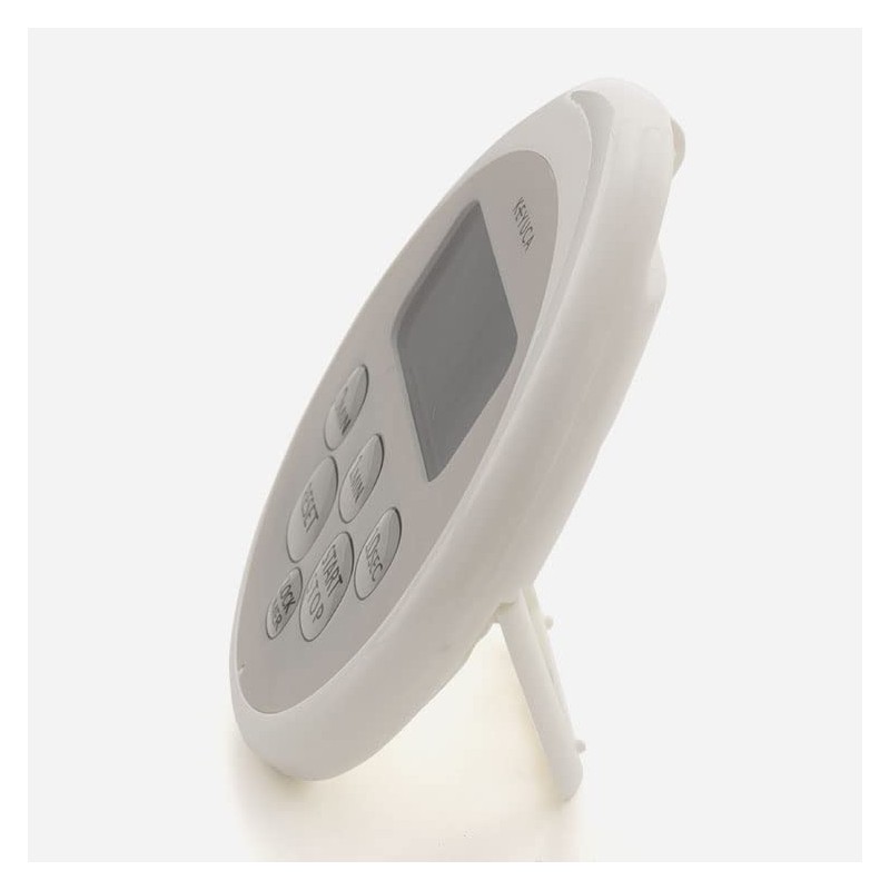 KEYUCA Kitchen Timer, Waterproof Timer with Clock