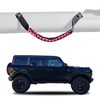 BESTAOO Roll Bar Grab Handles Paracord Grip Handle for Ford