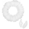 Siliget 150 Pcs White Feathers for Crafts, 5-8cm Feathers Bulk,