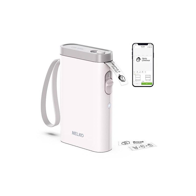 Nelko Label Maker White