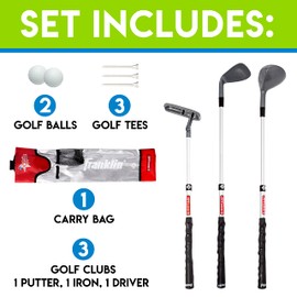 Franklin Sports Adjustable Youth Golf Set