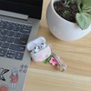 PIQIUZC Compatible with AirPods 4 Case, Cute Grace Pink Floral