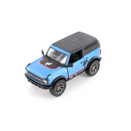 Easy Toys Model Car Compatible with Ford Bronco 2022 - Scale Toy Car with Opening Doors - Car Modelling (Light Blue)