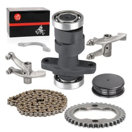 Camshaft & Rocker Arm & Cam Timing Chain Gear Kit for Honda TRX300EX TRX300X 1993-2009 FourTrax 250 TRX250X 1987-2002