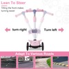 2 in 1 Kick Scooter with Removable Seat, 3 LED