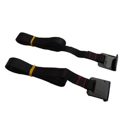 Peruzzo 400 2 Straps with Hooks, 100 cm, 12 x 7 x 7 cm, Black