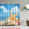 CandyGrid Fish Shower Curtain Hooks Rings for Under The Sea