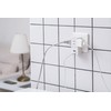 TOP-FLEX USB Outlet Power Strip with 3 AC Outlets and