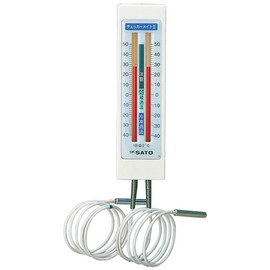 Sato Refrigerator 隔測 Thermometer tyekka-meito II 2 Needle Type SK – 0572
