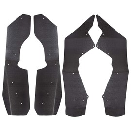 Kojem Fender Flares Extensions Compatible with 2009-2014 Polaris RZR-S 800 Mud Flaps Guards