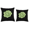 Iceberg Lettuce In A Vintage Style Throw Pillow