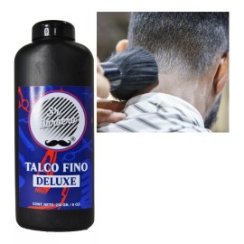 Sr Barbero Talco Fino Para Barberia Deluxe Sr Barbero 230g