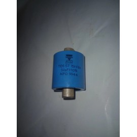 Vishay NEW VISHAY TOS 57 15KVDC 50PF 10% NPO 9944 CERAMIC TRANSMIT. DOORKNOB CAPACITOR