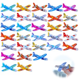 SAITUO 30 Aeroplane Toy, Polystyrene Aviator Children, Aviator Styrofoam Children, Toy for Outdoor Use, Throwing Glider Party Bag Children's Birthday Party Favours for Boys Girls