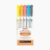 Zebra Highlighter Mildliner, 5 Friendly Color Set (WKT7-N-5C)