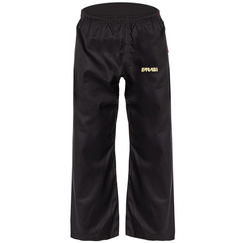 Farabi Sports Taekwondo Uniform Mix Martial Arts Uniform Set Black