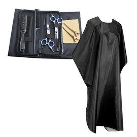 minkissy 1 Set Hair Salon Cutter Tool Hairdressing Scissors Teeth Cut Scissors Ergonomics Handle Scissor