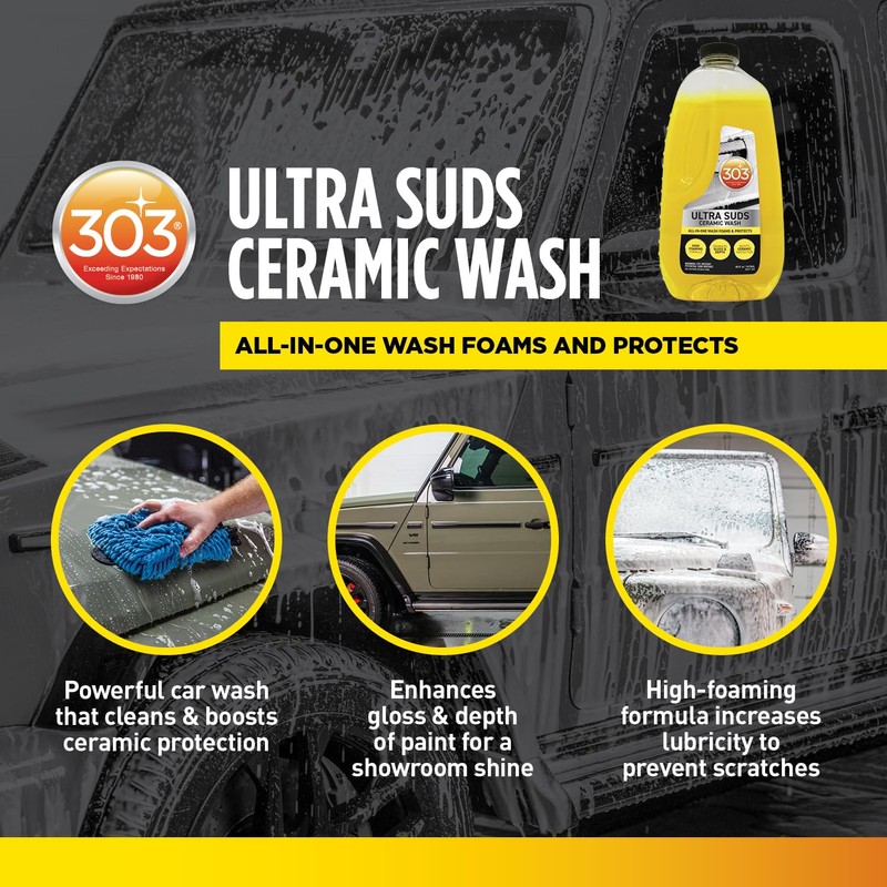 303 Products Ultra Suds Ceramic Car Wash Soap – Ceramic