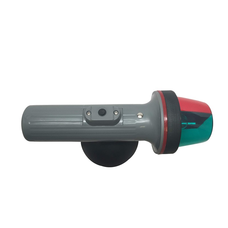 Marine Boat RED & Green Portable Battery Operated Light-Bow Suction