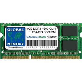 4GB DDR3 1600MHz PC3-12800 204-PIN SODIMM MEMORY RAM FOR MACBOOK PRO (MID 2012)