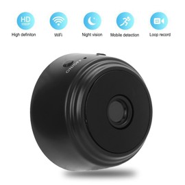 ciciglow Wireless Surveillance Camera, 1080P HD WiFi Home Indoor Camera with 150° Wide Angle View, Night Vision, App Control, Compatible with iOS Android