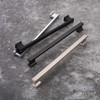 Alzassbg 5 Pack Matte Black Cabinet Pulls, 9 Inch(228.5mm) Hole