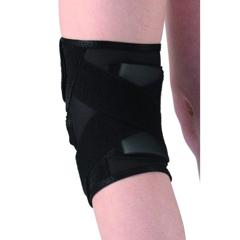 bonbone 膝サポーター 薄型膝裏クロスXG フリー