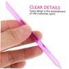 Mikinona Crystal Nail File Manicure Kit 2 Pack Glass Fingernail