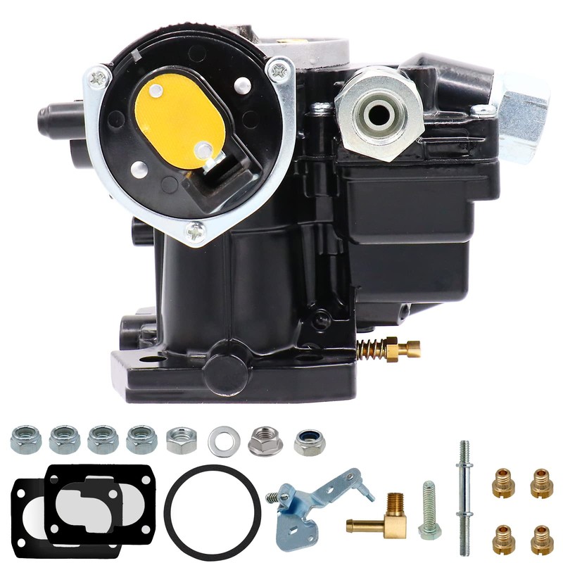 NENKUTEN Marine Carburetor 2 Barrel Carb for Mercruiser 3.0L/2.5L Electric