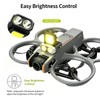 Universal Drone LED Searchlight,Night Flight Safety Warning Light Spotlight