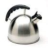 Norpro 2.5 Litre Whistling Tea Kettle, Silver