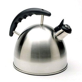 Norpro 2.5 Litre Whistling Tea Kettle, Silver