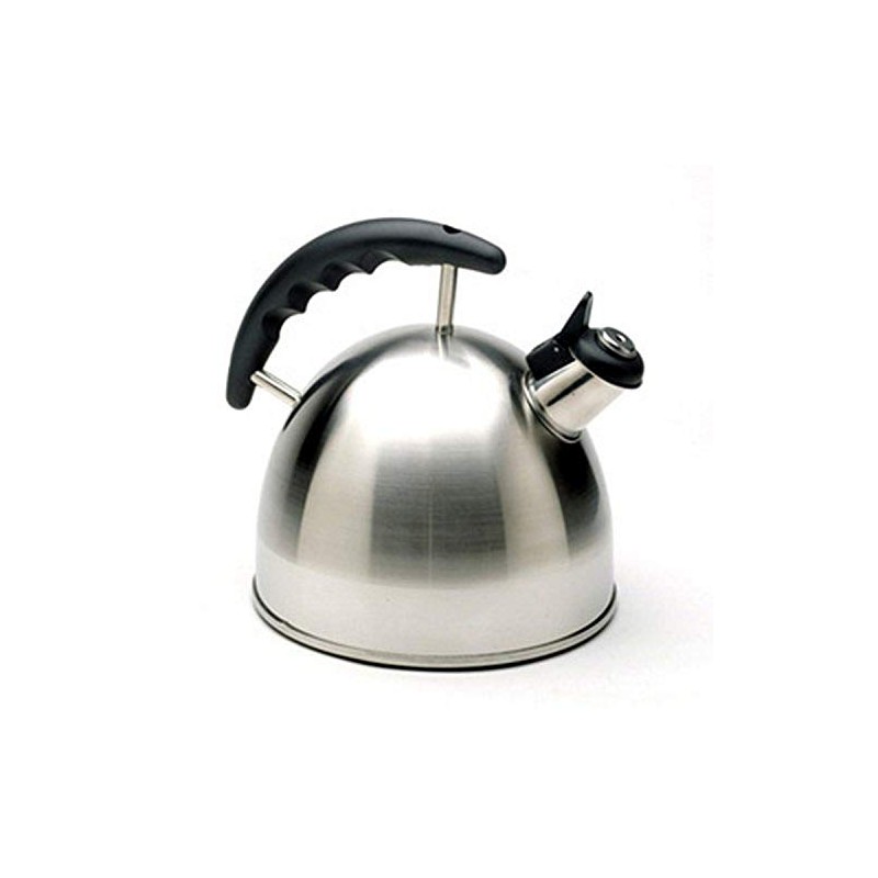 Norpro 2.5 Litre Whistling Tea Kettle, Silver