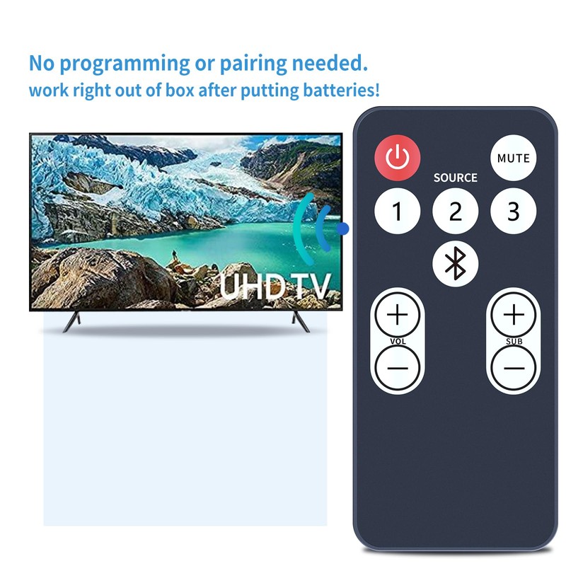 PZL New RE15031 Replacement Remote Control for Polk Audio Surroundbar