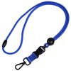 Masper 2 Pack Black and Blue Safety Breakaway Lanyard with