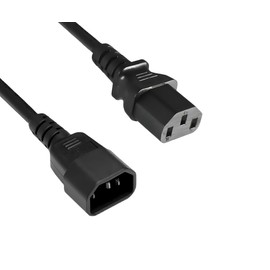 Power cord YP-32/YC-12, 0.75mm², VDE, 0.75m