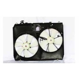TYC 620970 Cooling Fan Assembly Compatible with 2004-2005 Toyota Sienna, Black