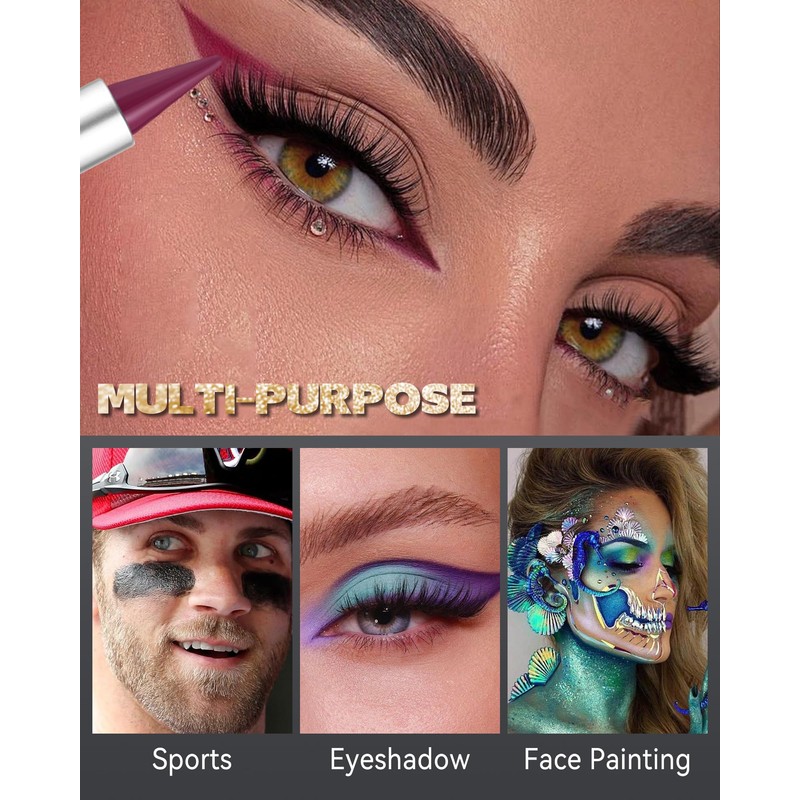 Eyeliner Waterproof Nude Matte Smooth Gel Eyeliner Pen Durable Cream