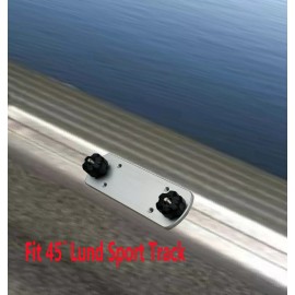 Brocraft Lund Sport Track Rod Holder Mount / Lund Boat  bracket