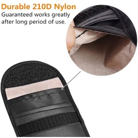 Mayfield Faraday RFID Signal Blocking Pouch x2 – for Car Keys, RFID Blocking, 2 Pack, Key Holder, Key Ring, Anti-Theft, Security, Keyless Entry Protection…