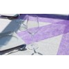 AmaCasa Non-Woven Table Runner with Flower Design 23 cm /